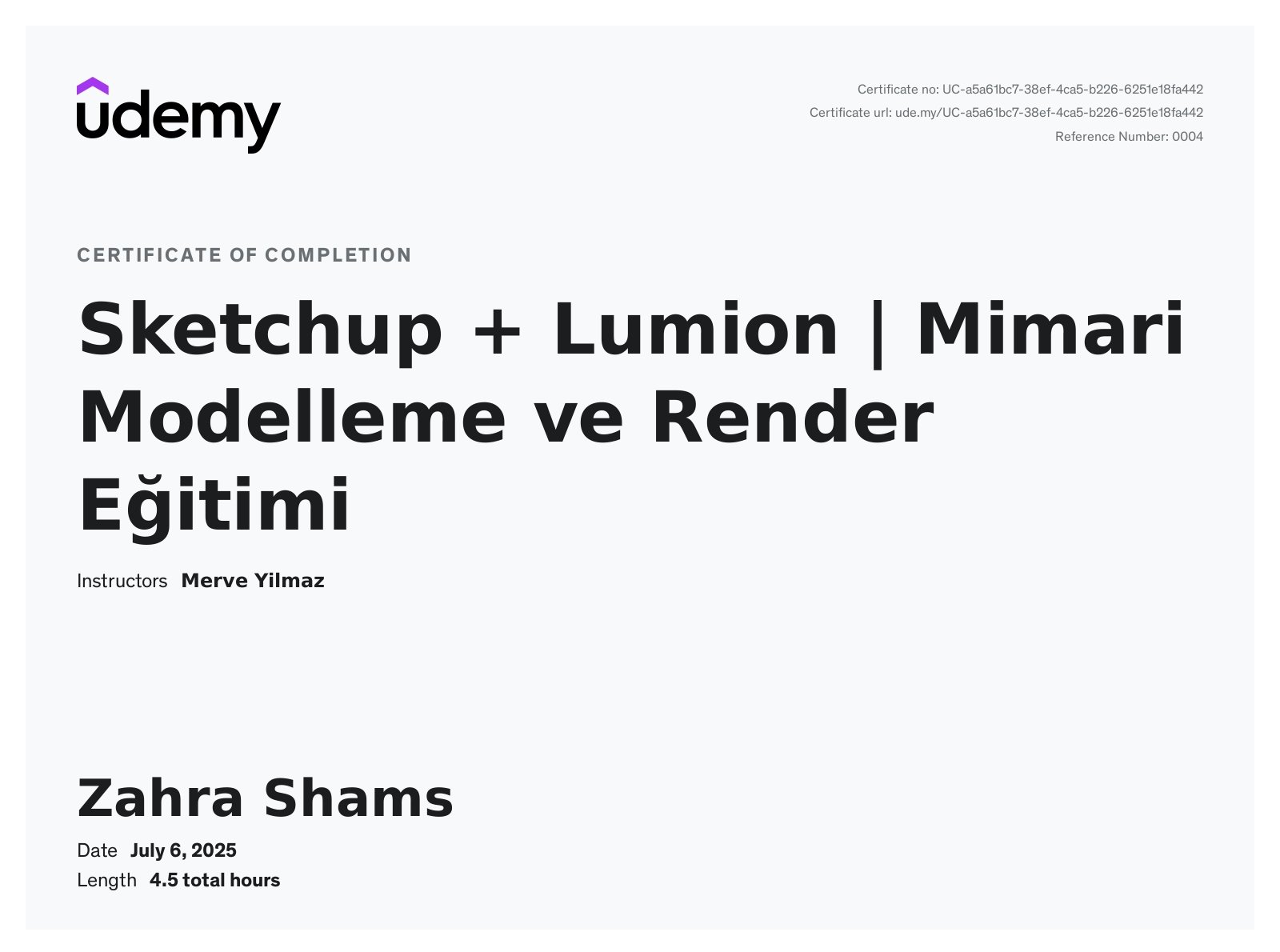 Sketchup + Lumion | Architectural Modeling and Rendering Course